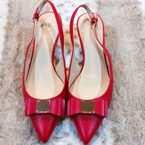 cole haan tali bow slingback